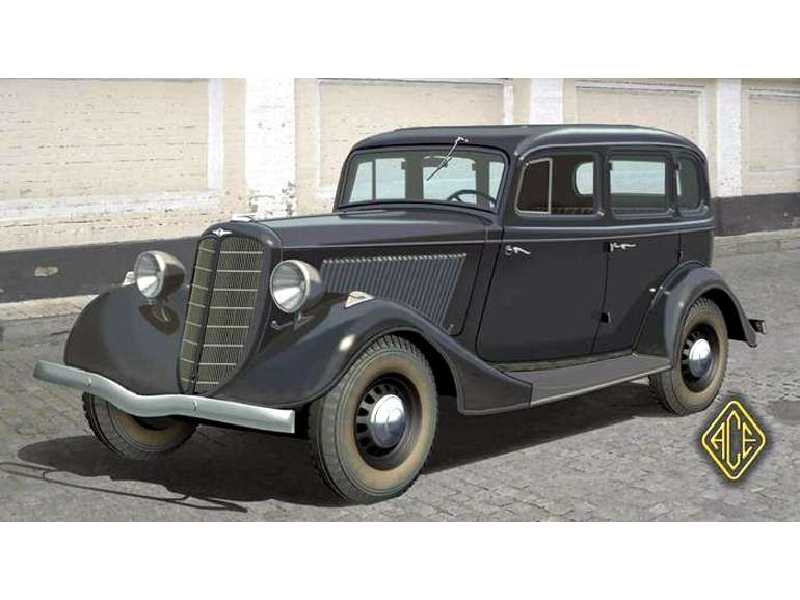 GAZ-M1 - sowiecki samochód sztabowy - zdjęcie 1 GAZ-M1 - sowiecki samochód sztabowy - zdjęcie 1