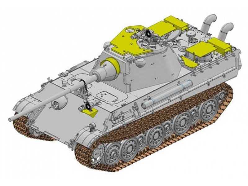 Panther Ausf.F w/Night Sight and Air Defense Armor - zdjęcie 1 Panther Ausf.F w/Night Sight and Air Defense Armor - zdjęcie 1