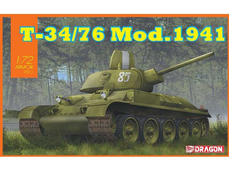 T-34/76 czołg radziecki model 1941 - zdjęcie 1 T-34/76 czołg radziecki model 1941 - zdjęcie 1