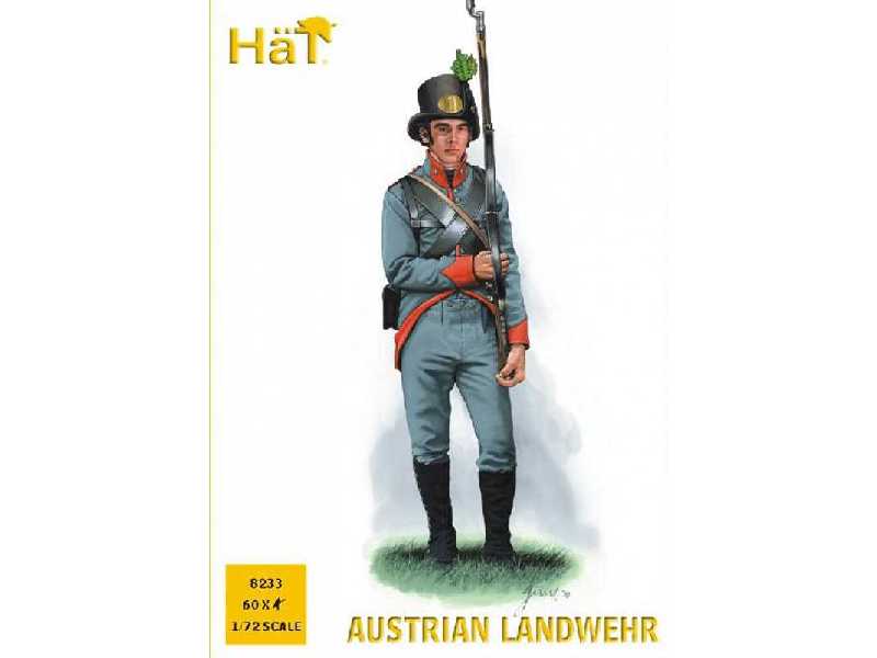 Austriacka landwehra - Wojny Napoleońskie - zdjęcie 1 Austriacka landwehra - Wojny Napoleońskie - zdjęcie 1