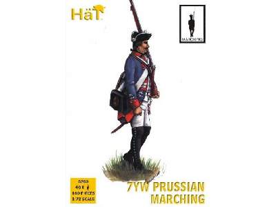 Pruska piechota - marsz - wojna siedmioletnia - zdjęcie 1