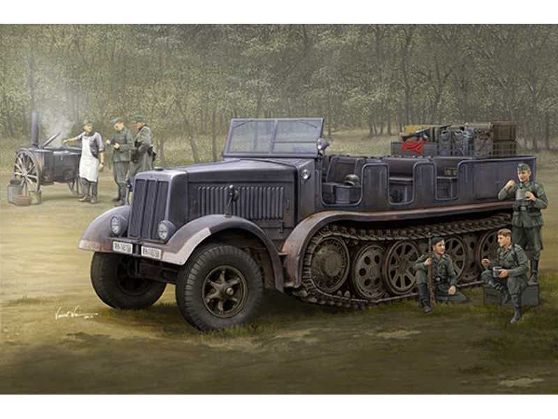 Sd.Kfz.8 (Db9) Half-track Artillery Tractor - zdjęcie 1 Sd.Kfz.8 (Db9) Half-track Artillery Tractor - zdjęcie 1