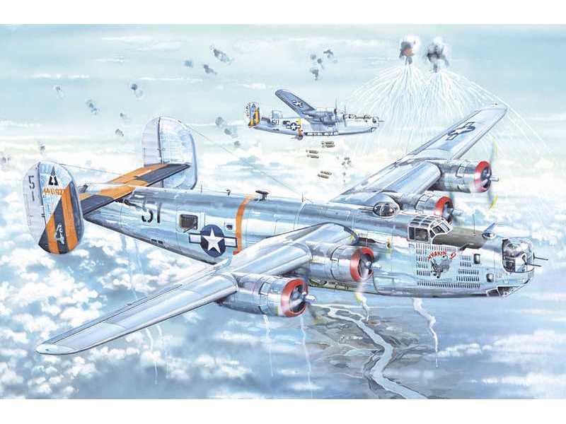 Consolidated B-24 Liberator ciężki bombowiec amerykański - zdjęcie 1 Consolidated B-24 Liberator ciężki bombowiec amerykański - zdjęcie 1