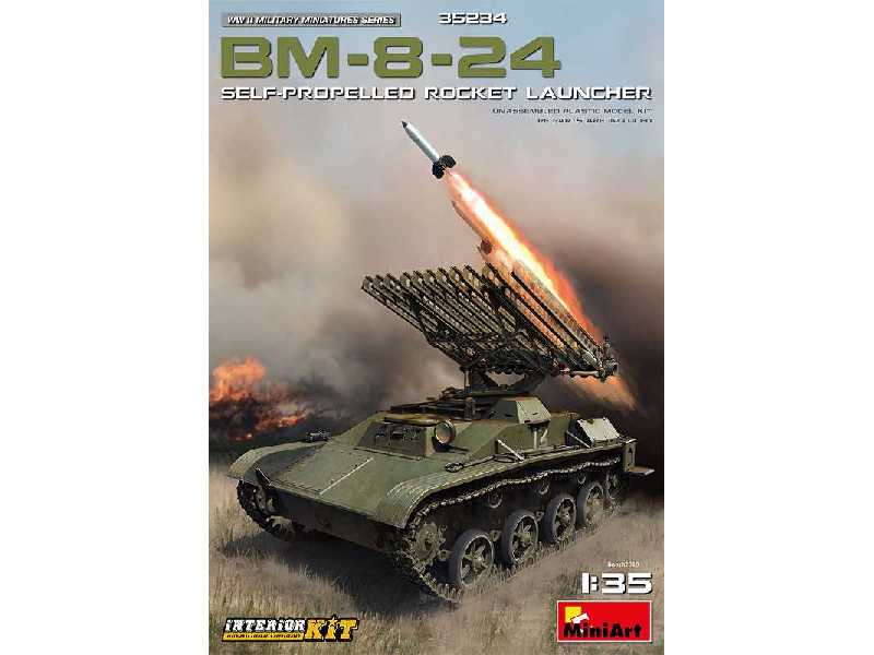 BM-8-24 samobieżna wyrzutnia rakiet - zdjęcie 1