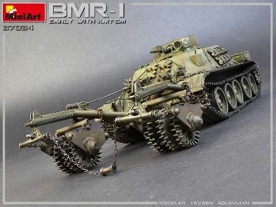 BMR-1 z trałem KMT-5M pojazd rozminowania pola walki (Su-122-54) - zdjęcie 32