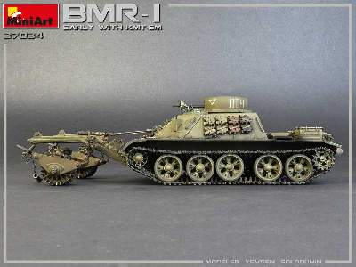 BMR-1 z trałem KMT-5M pojazd rozminowania pola walki (Su-122-54) - zdjęcie 40