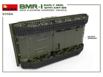 BMR-1 z trałem KMT-5M pojazd rozminowania pola walki (Su-122-54) - zdjęcie 53