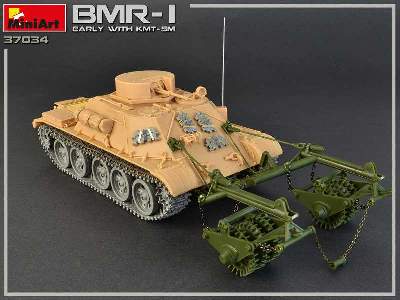 BMR-1 z trałem KMT-5M pojazd rozminowania pola walki (Su-122-54) - zdjęcie 61