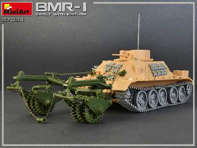 BMR-1 z trałem KMT-5M pojazd rozminowania pola walki (Su-122-54) - zdjęcie 63