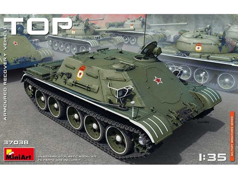 TOP opancerzony pojazd naprawczy na bazie działa SU-122-54 - zdjęcie 1 TOP opancerzony pojazd naprawczy na bazie działa SU-122-54 - zdjęcie 1