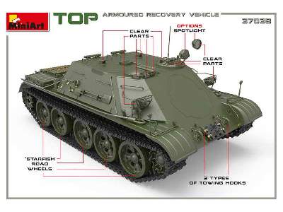 TOP opancerzony pojazd naprawczy na bazie działa SU-122-54 - zdjęcie 35