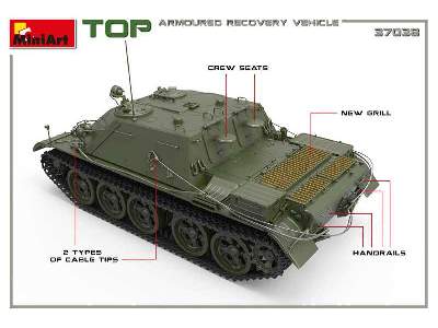 TOP opancerzony pojazd naprawczy na bazie działa SU-122-54 - zdjęcie 37