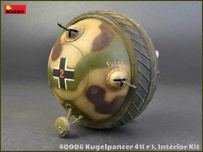 Kugelpanzer 41( R ) - niemiecki czołg kulowy z wnętrzem - zdjęcie 2