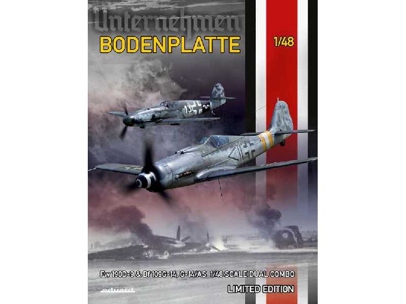 Bodenplatte Fw 190D-9, Bf 109G-14 (G-14/AS) Dual Combo - zdjęcie 1 Bodenplatte Fw 190D-9, Bf 109G-14 (G-14/AS) Dual Combo - zdjęcie 1