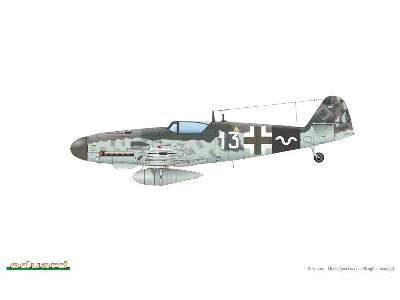 Bodenplatte Fw 190D-9,  Bf 109G-14 (G-14/AS) Dual Combo - zdjęcie 18