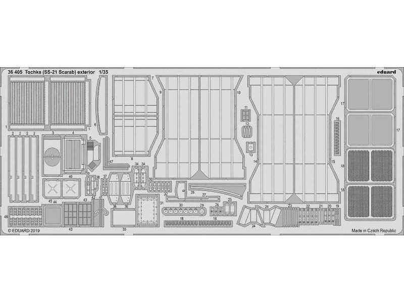 Tochka (SS-21 Scarab) exterior 1/35 - zdjęcie 1 Tochka (SS-21 Scarab) exterior 1/35 - zdjęcie 1