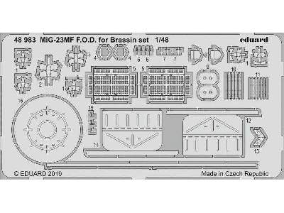MiG-23MF F. O.D.  for Brassin set 1/48 - zdjęcie 1