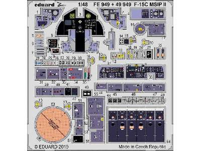 F-15C MSIP II interior 1/48 - zdjęcie 1