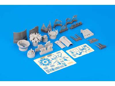 Fw 190A-8/ R2 engine & fuselage guns 1/48 - Eduard - zdjęcie 5