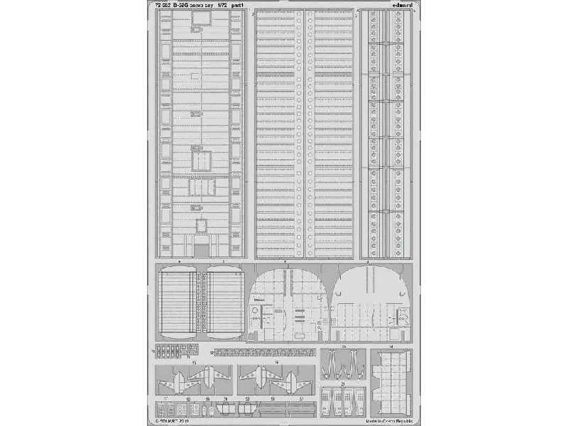 B-52G bomb bay 1/72 - Modelcollect - zdjęcie 1