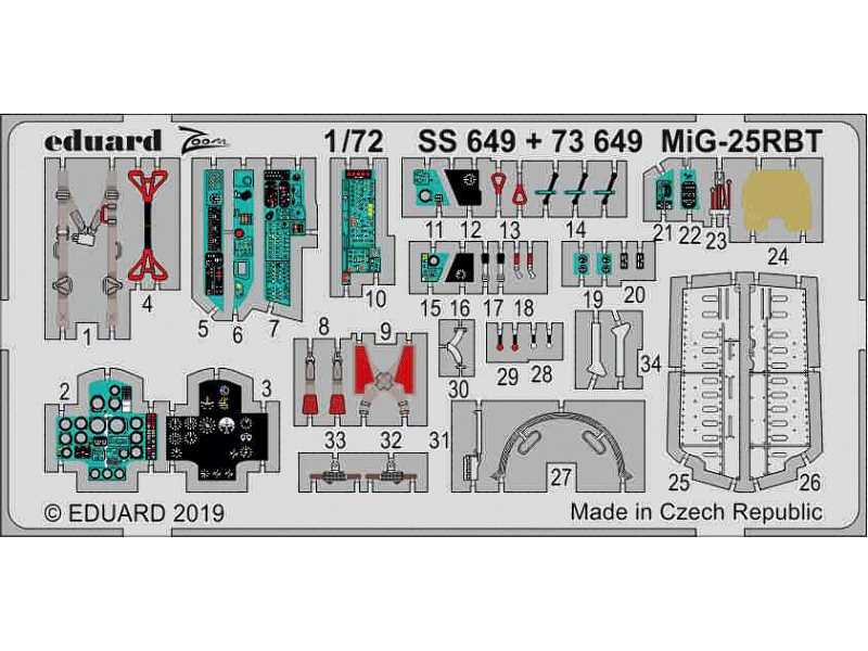MiG-25RBT 1/72 - Icm - zdjęcie 1 MiG-25RBT 1/72 - Icm - zdjęcie 1