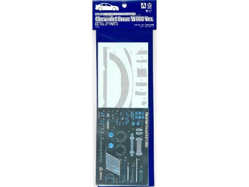 Chevrolet Cruze 2012 Wtcc World Champion Photo Etched Parts - zdjęcie 1 Chevrolet Cruze 2012 Wtcc World Champion Photo Etched Parts - zdjęcie 1
