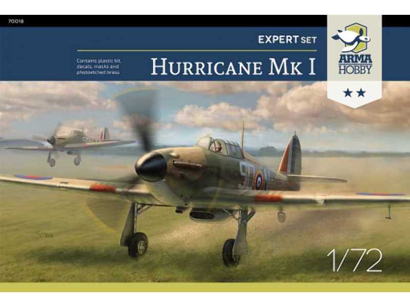 Hurricane Mk I - Bitwa o Anglię - Expert Set - zdjęcie 1 Hurricane Mk I - Bitwa o Anglię - Expert Set - zdjęcie 1
