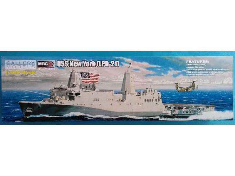 MRC - USS New York (LPD-21) amerykański okręt desantowy - zdjęcie 1 MRC - USS New York (LPD-21) amerykański okręt desantowy - zdjęcie 1