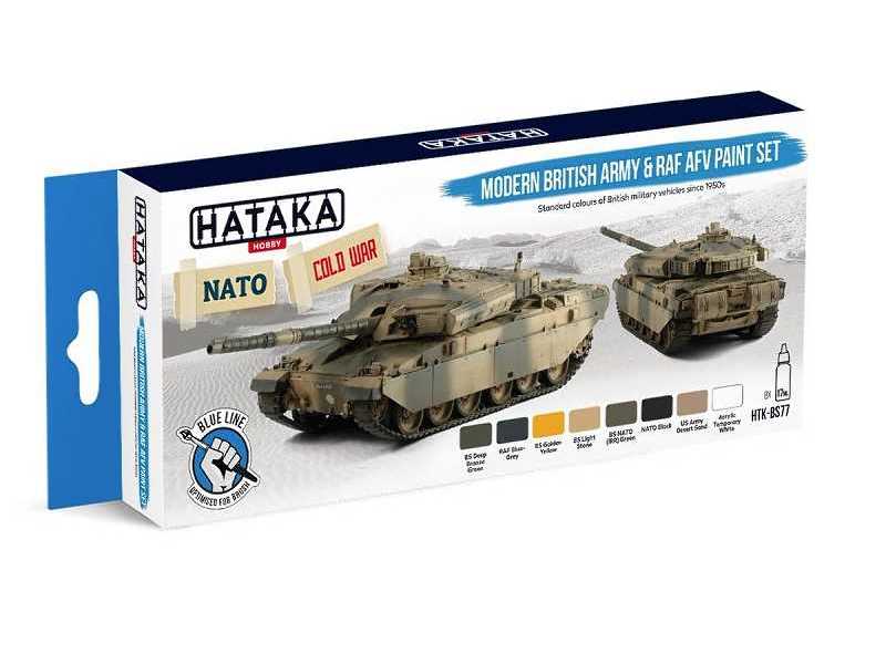 Modern British Army & RAF Afv Paint Set - zdjęcie 1 Modern British Army & RAF Afv Paint Set - zdjęcie 1
