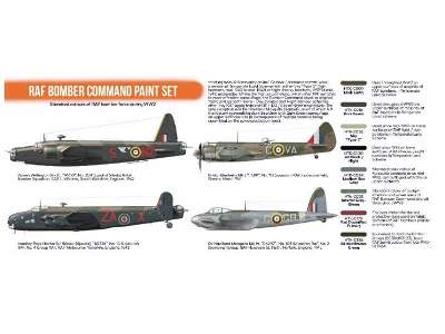 RAF Bomber Command Paint Set - zdjęcie 2