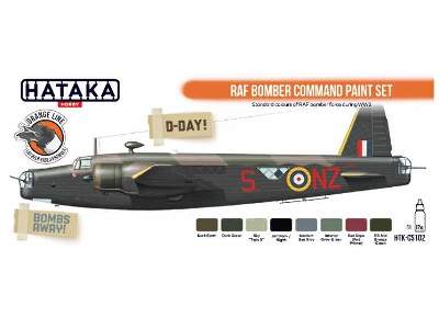 RAF Bomber Command Paint Set - zdjęcie 3