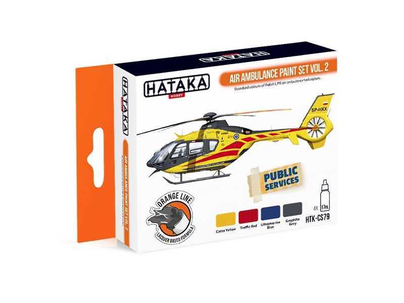 Air Ambulance Paint Set Vol.2 - zdjęcie 1 Air Ambulance Paint Set Vol.2 - zdjęcie 1