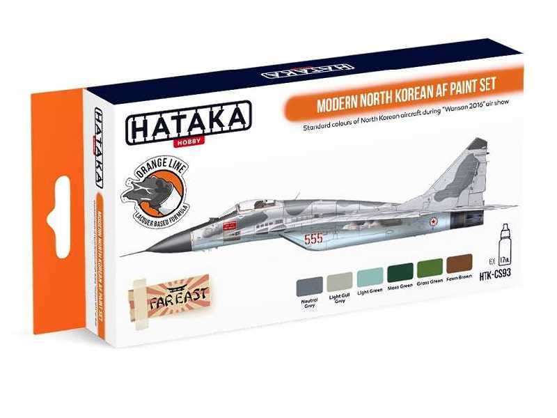 Modern North Korean Af Paint Set - zdjęcie 1 Modern North Korean Af Paint Set - zdjęcie 1