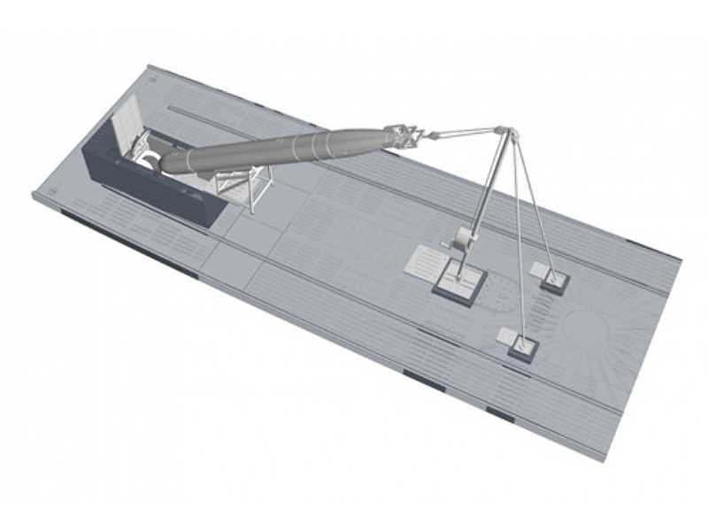 U-boot Ix Torpedo Loading Cart On Sea For Revell - zdjęcie 1 U-boot Ix Torpedo Loading Cart On Sea For Revell - zdjęcie 1