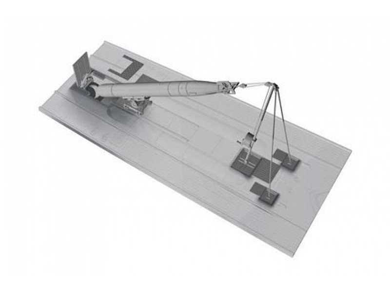 U-boot Ix Stern Torpedo W/Loading Winch & Cart Revell - zdjęcie 1 U-boot Ix Stern Torpedo W/Loading Winch & Cart Revell - zdjęcie 1