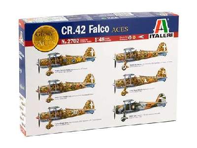 Myśliwiec Fiat CR.42 Falco Aces - zdjęcie 9