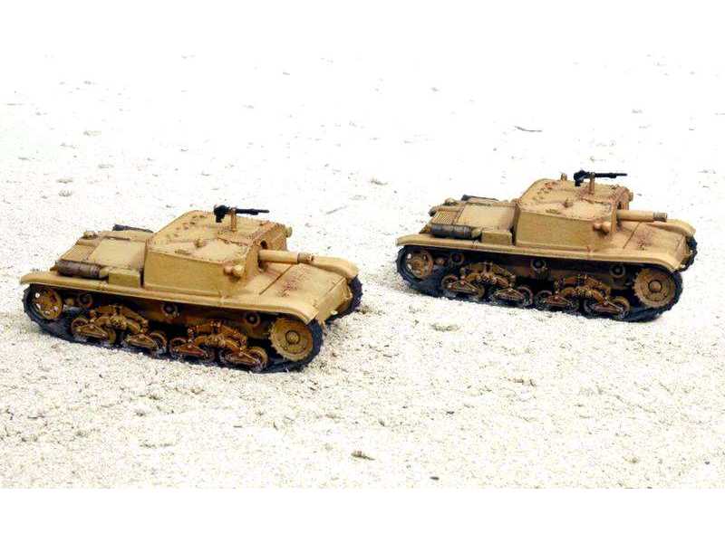 Semovente M40 da 75/18 - 2 modele do szybkiego złożenia - zdjęcie 1 Semovente M40 da 75/18 - 2 modele do szybkiego złożenia - zdjęcie 1