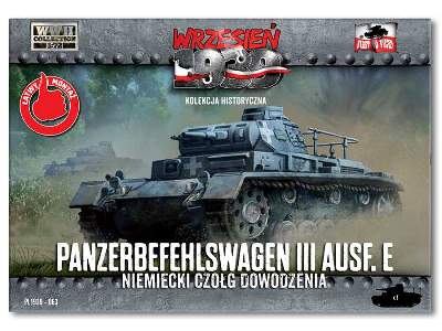 Panzerbefehlswagen III Ausf, .E niemiecki czołg dowodzenia - zdjęcie 1