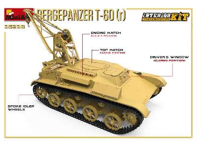 Bergepanzer T-60 ( R ) z wnętrzem - zdjęcie 37