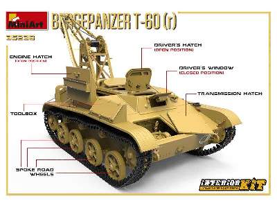 Bergepanzer T-60 ( R ) z wnętrzem - zdjęcie 40