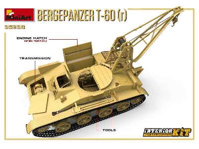Bergepanzer T-60 ( R ) z wnętrzem - zdjęcie 41