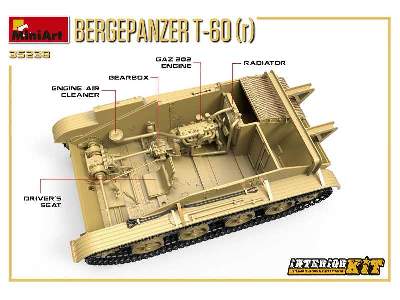 Bergepanzer T-60 ( R ) z wnętrzem - zdjęcie 43