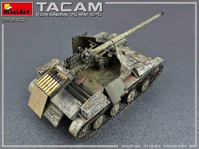 Rumuńskie działo zamobieżne 76-mm Tacam T-60 z wnętrzem - zdjęcie 23