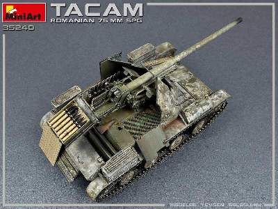 Rumuńskie działo zamobieżne 76-mm Tacam T-60 z wnętrzem - zdjęcie 24