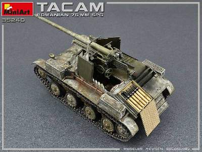 Rumuńskie działo zamobieżne 76-mm Tacam T-60 z wnętrzem - zdjęcie 25