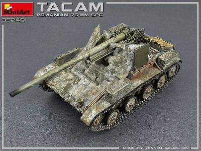 Rumuńskie działo zamobieżne 76-mm Tacam T-60 z wnętrzem - zdjęcie 26