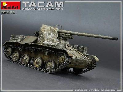 Rumuńskie działo zamobieżne 76-mm Tacam T-60 z wnętrzem - zdjęcie 27