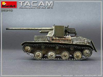Rumuńskie działo zamobieżne 76-mm Tacam T-60 z wnętrzem - zdjęcie 30