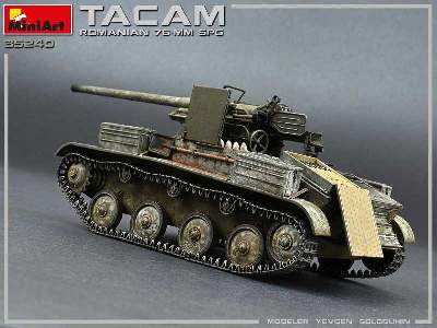Rumuńskie działo zamobieżne 76-mm Tacam T-60 z wnętrzem - zdjęcie 31