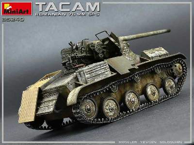 Rumuńskie działo zamobieżne 76-mm Tacam T-60 z wnętrzem - zdjęcie 32